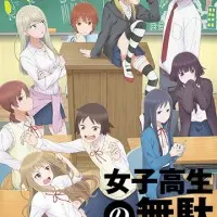 Постер аниме Бездельные дни старшеклассницы