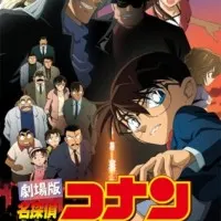 Постер аниме Детектив Конан: Охота на ворона