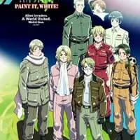 Постер аниме Хеталия и страны Оси: Мир в белом