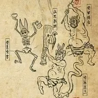 Постер аниме Карикатуры дикой природы Сэнгоку